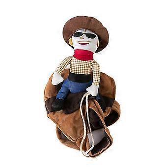 Honden Paardrijden Kostuum Wandelen Kamp Huisdier Kostuum Honden Halloween Honden Vest