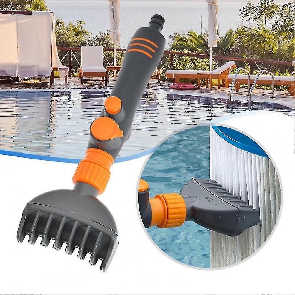 Adjustable Abs Handheld Pool Filter, Tub Cleaning Brush