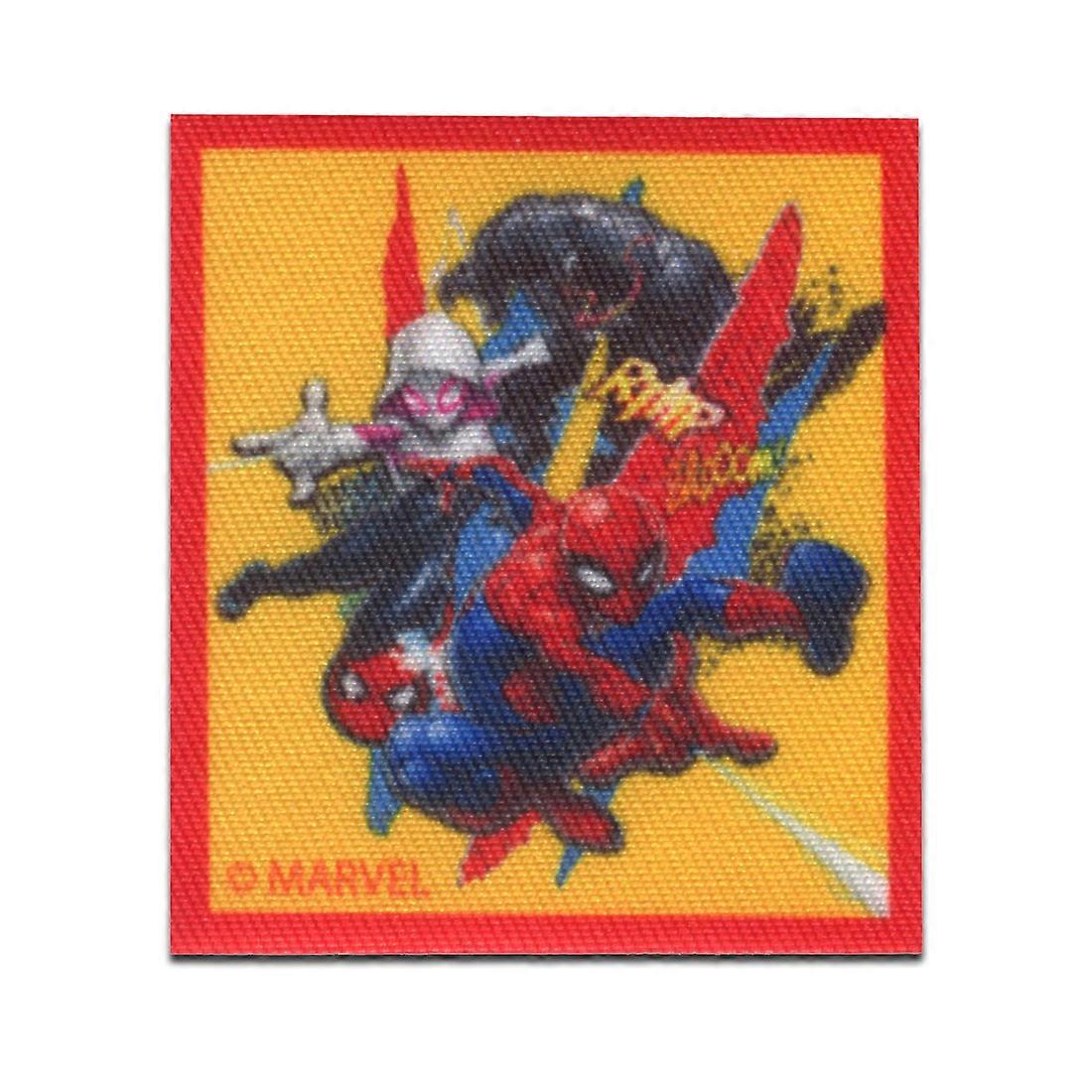 Marvel © Spiderman Comic Group - patch, iron-on patch, size: 5.8 x 6.3 cm