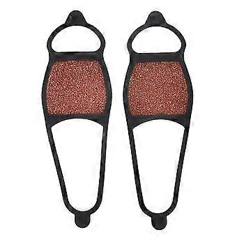 PING-1 Pair Ice Grips Shoes Coarse Sand Anti-slip Snow Shoes Traction Cleat Crampons