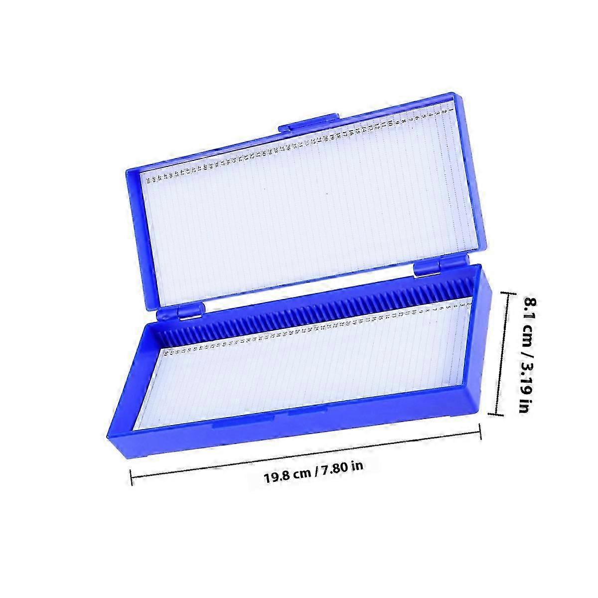 Microscope for Secure Slide Storage with Numbered Slots