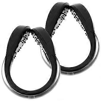 Night Running Shoe Clip Light Clip on Shoe Lights for Runners 1Pair Red