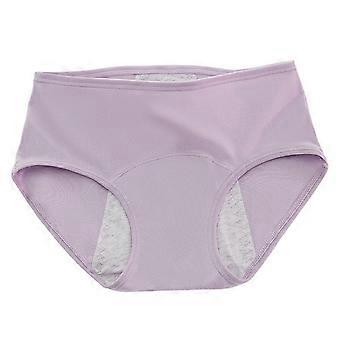 Women's Solid-Color Extended Period Panties Comfy High Elastic Soft Panties for Sleeping Wear WS