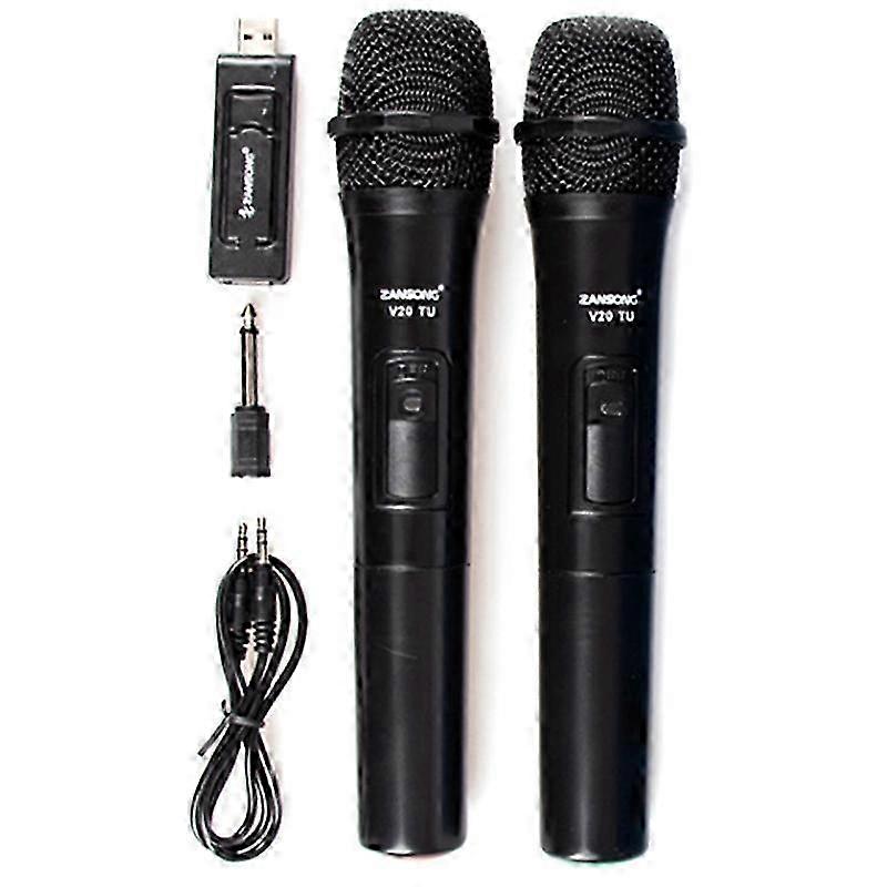 Uhf Usb 3.5Mm Wireless Microphone Handheld Mic