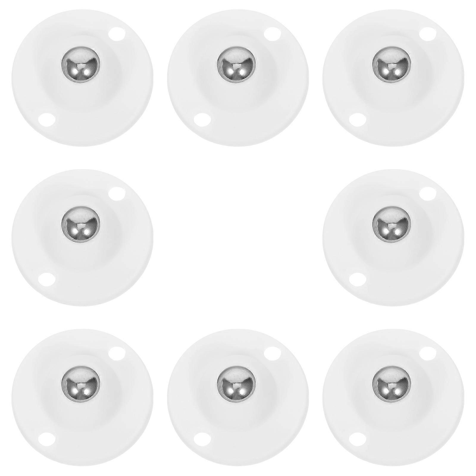 8pcs Caster Wheel Replacement Adhesive Paste Pulley Storage Box Caster