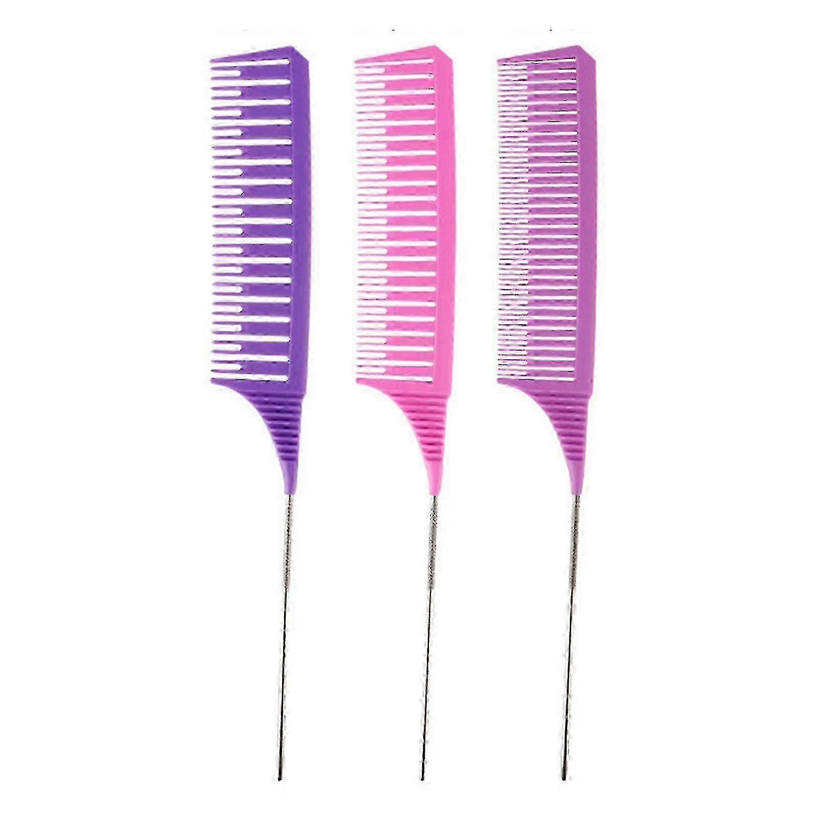 3 Pcs Hair Dye Combs