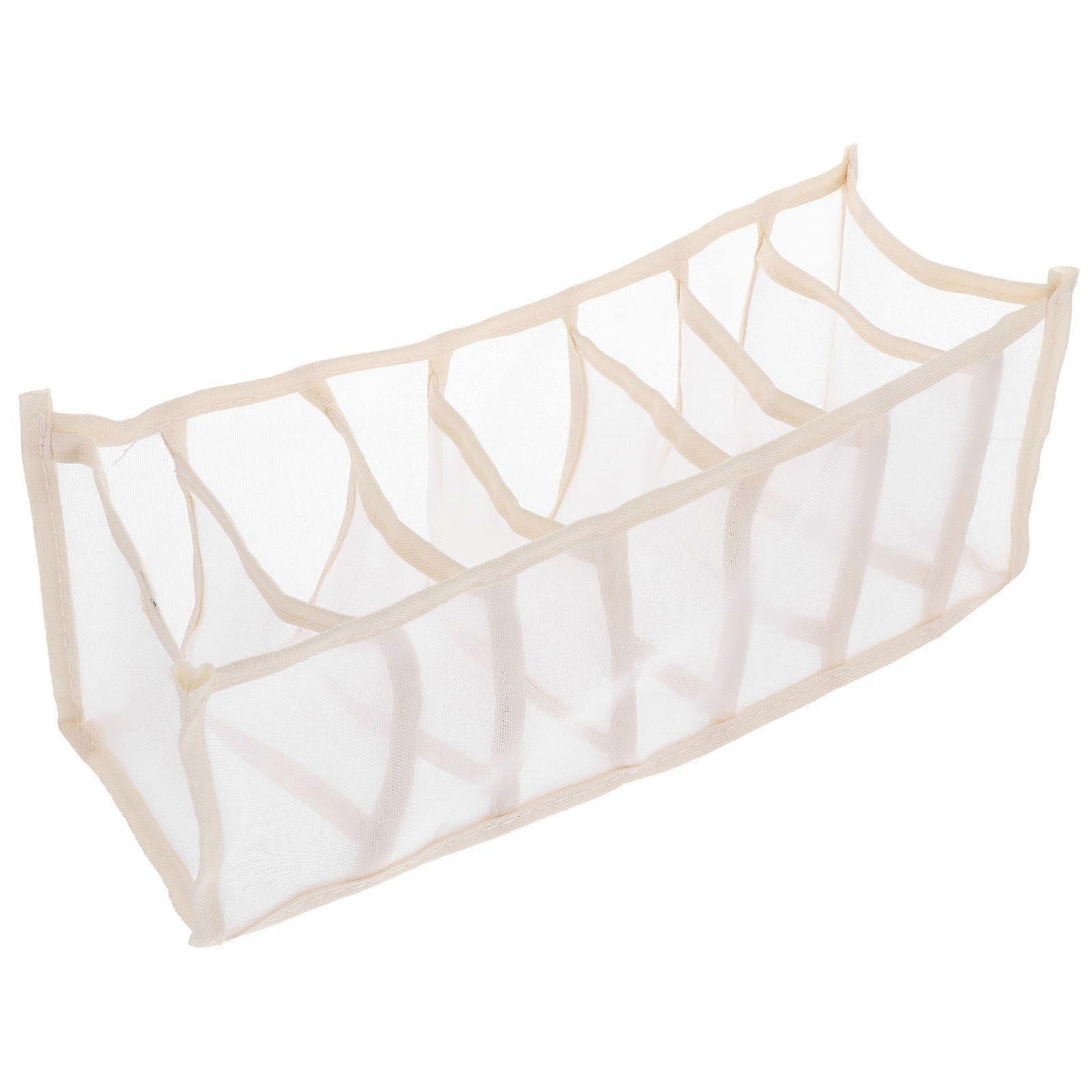 Underwear Storage Tray Container with Multiple Grids for Storage Use