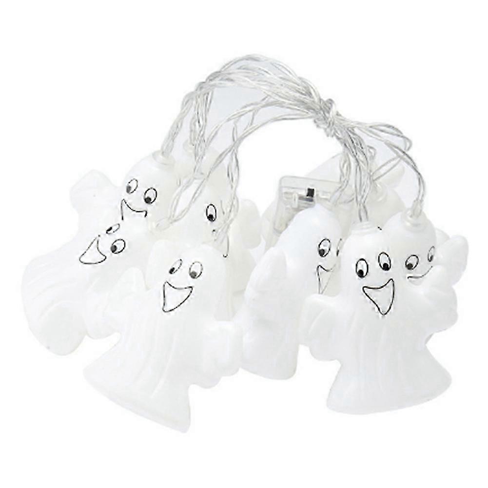 Halloween String Light Nightlight Mini Ghost Nightlight Small String Light compatible with Halloween Decorative 1.5meter+10LED