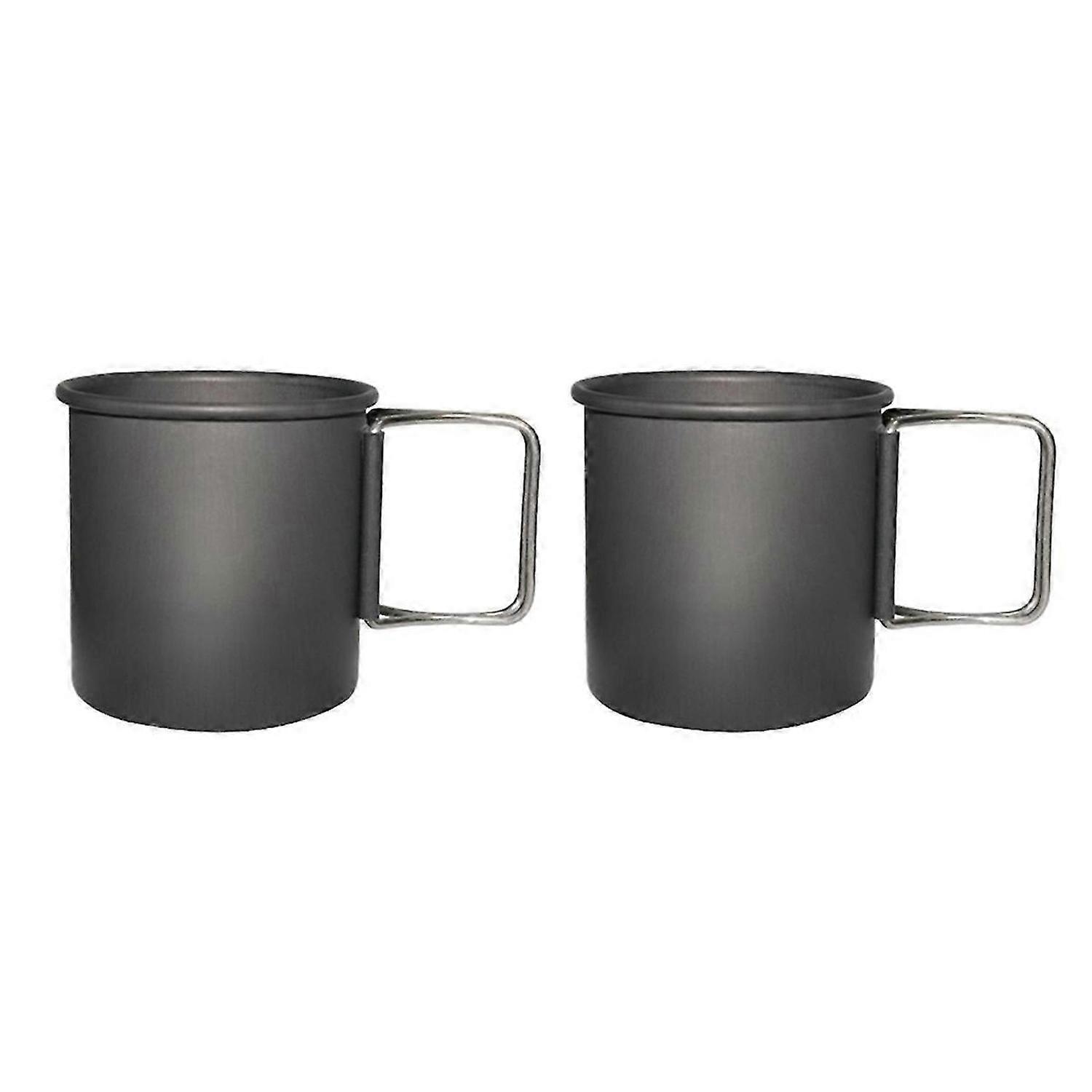 2pcs Outdoor Portable Camping Picnic Cup