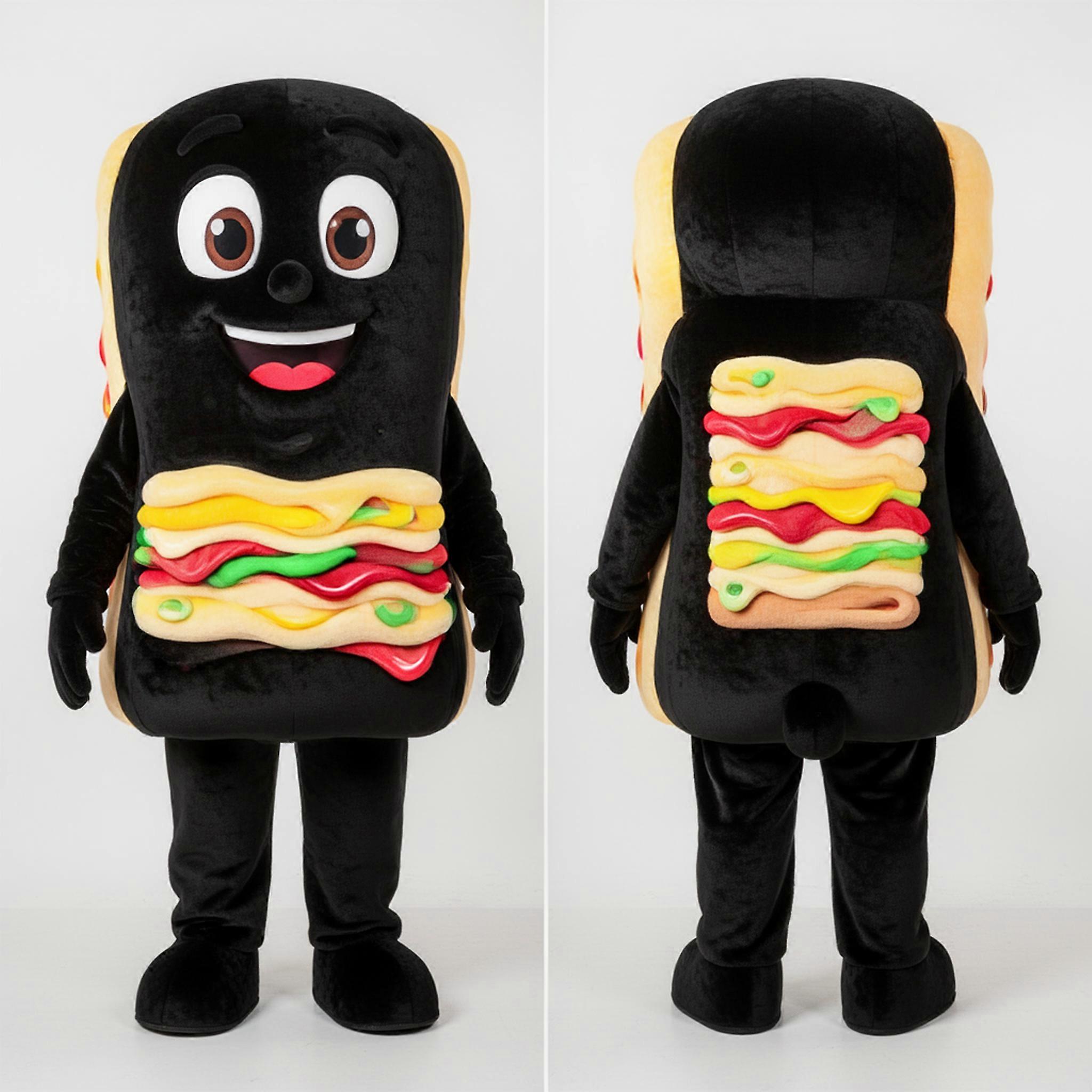 MASTICOT Black Layered Lasagna Mascot