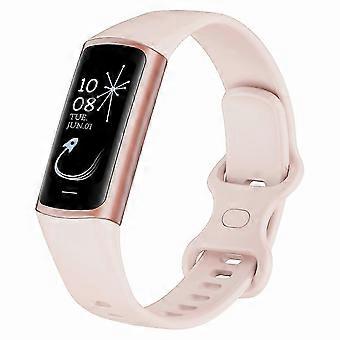 Montre connectée C68 de 1,1 pouce avec moniteur de fréquence cardiaque et de fitness