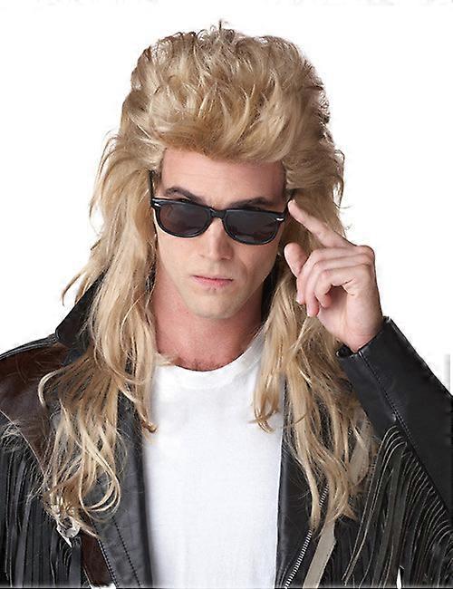 Perruque mulet blond 80. let