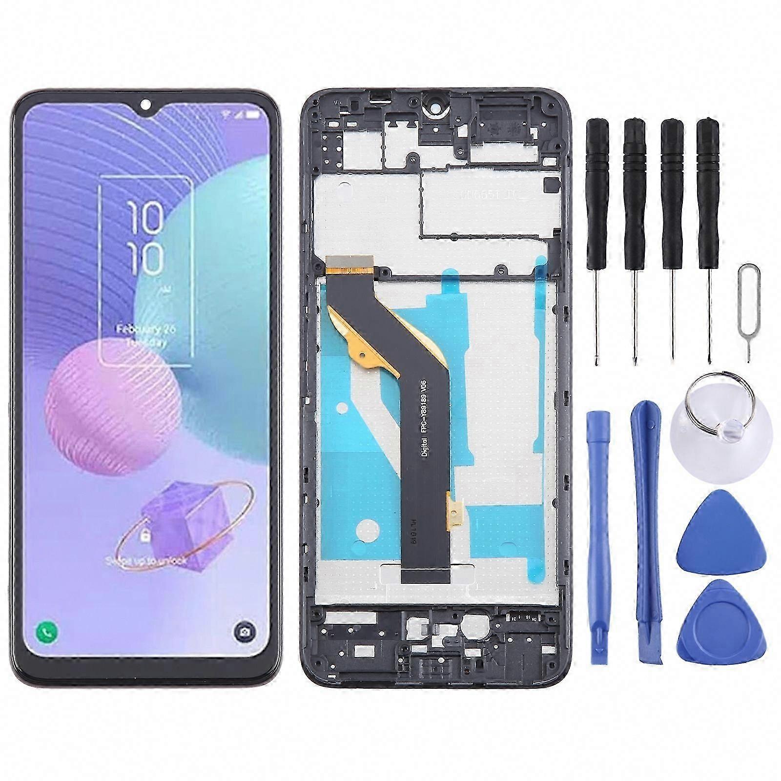OEM LCD Screen Digitizer Full Assembly with Frame for Replacement