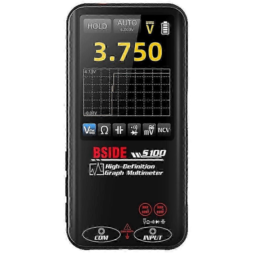 BSIDE Digital Multimeters Smart Multimeters Graphic Display Multimeters,Automatic Range Selection Voltmeters@q