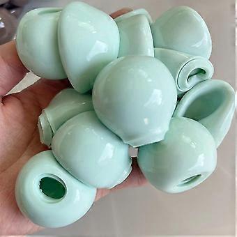 5Pcs Flexible TPR Empty Ball Shells Fillable Hollow Sphere Skins for Custom Squeeze Stress Toy Making