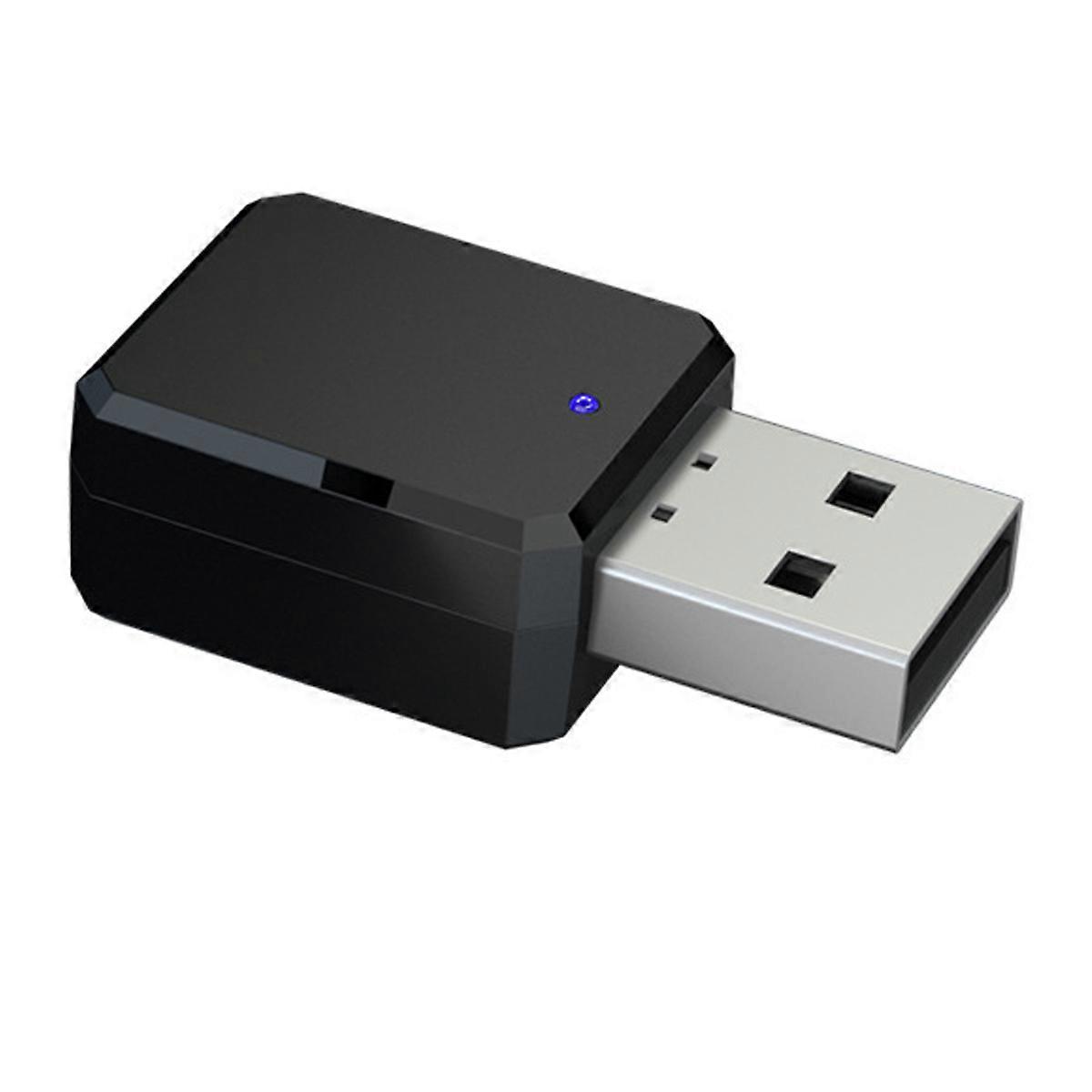 Mini Bluetooth 5.0 USB Adapter Wireless Transmitter Receiver AUX Compatible