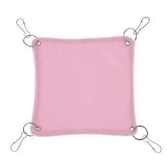 2x Small Hamster Hammock - Cage Hanging Bed Nest for Birds Hamster Mice, Blue