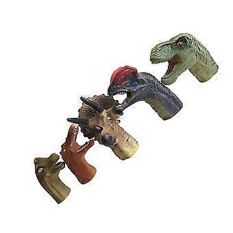 Cartoon Dinosaur Finger Puppet Toy for Kids Playing 5Pcs Hand Puppet