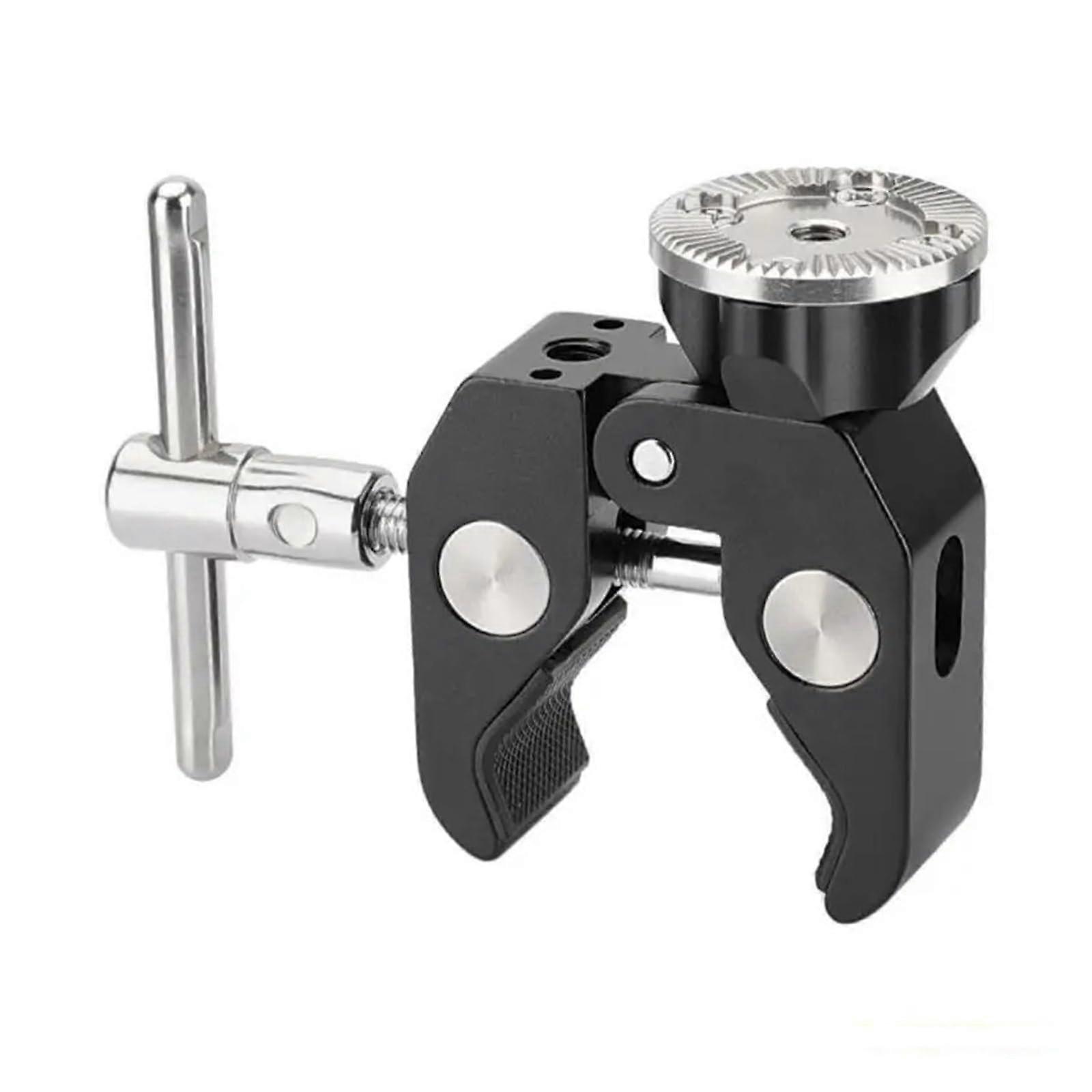M6 Rosette Mount Adapter with 1/420 Camera Screw, Secure Connection and Precise Alignment Pins