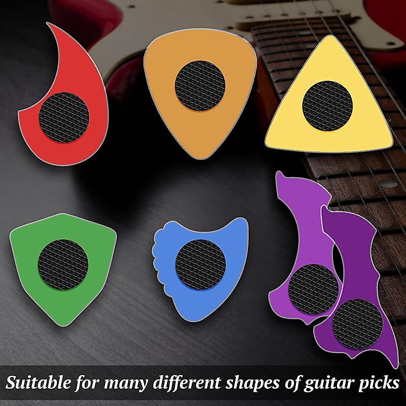 5 Pcs Guitar Pick Holder,EVA Picks Case,Picks Storage Rack With Stick On Holder