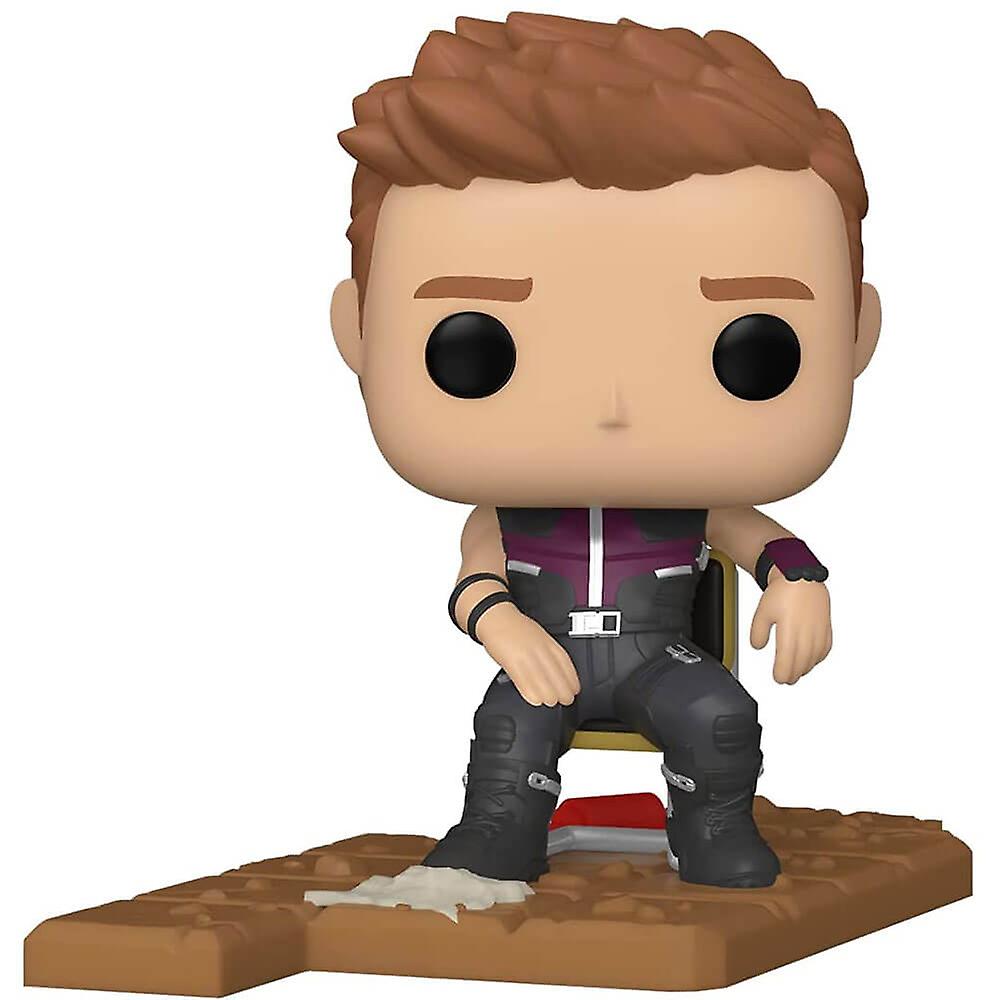 Large Durable Funko Pop! Deluxe Avengers Movie Hawkeye Shawarma Action Figure