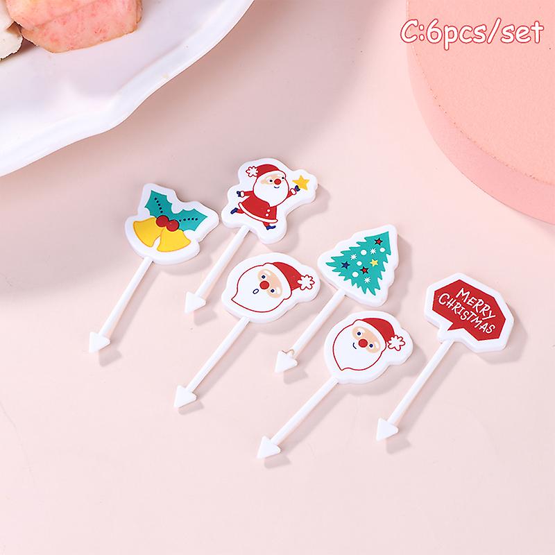 动物水果叉食品级塑料迷你卡通儿童蛋糕水果牙签