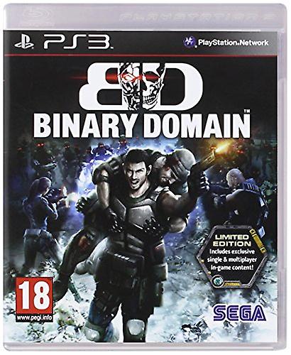 Binary Domain Limited Edition Game (PS3) - New & Sealed