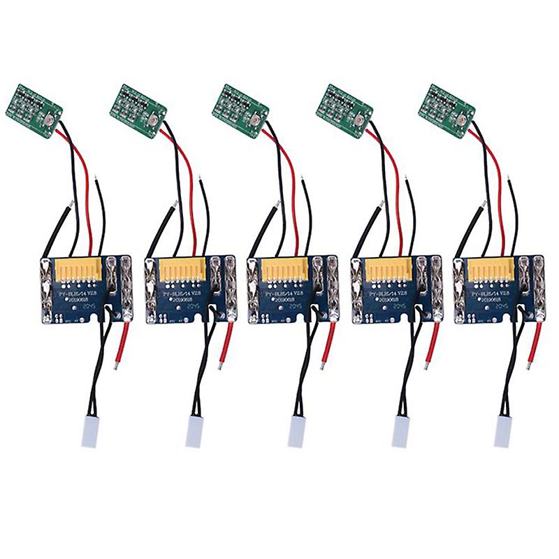 5Pcs Li- Battery PCB Charging Protection Circuit Board for 18V 1.5Ah 3Ah 6Ah 9Ah BL1415 BL1430 BL14