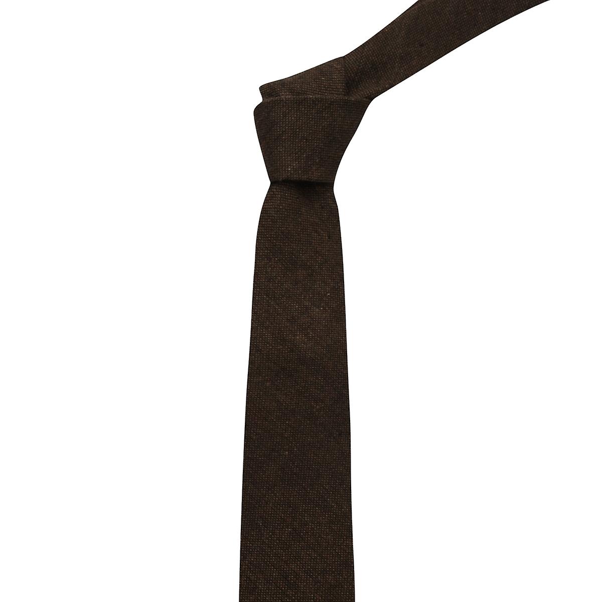 Highland Weave Cocoa Brown Tie
