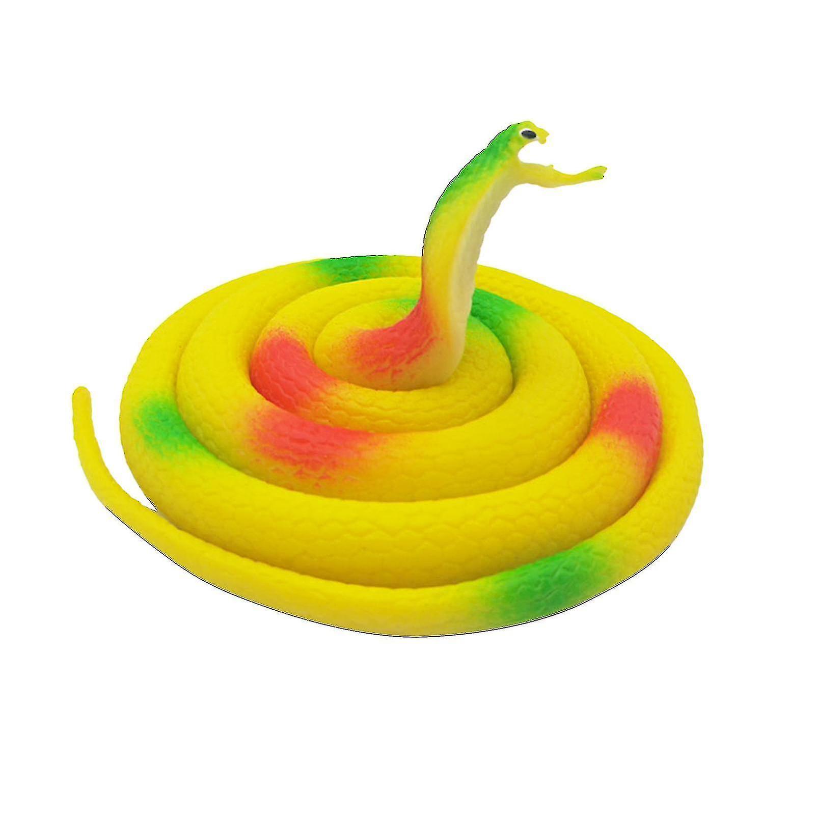 Snake Tricky Leksaker, Creative Animal Snake Cobra Model Toy Gåva 80cm