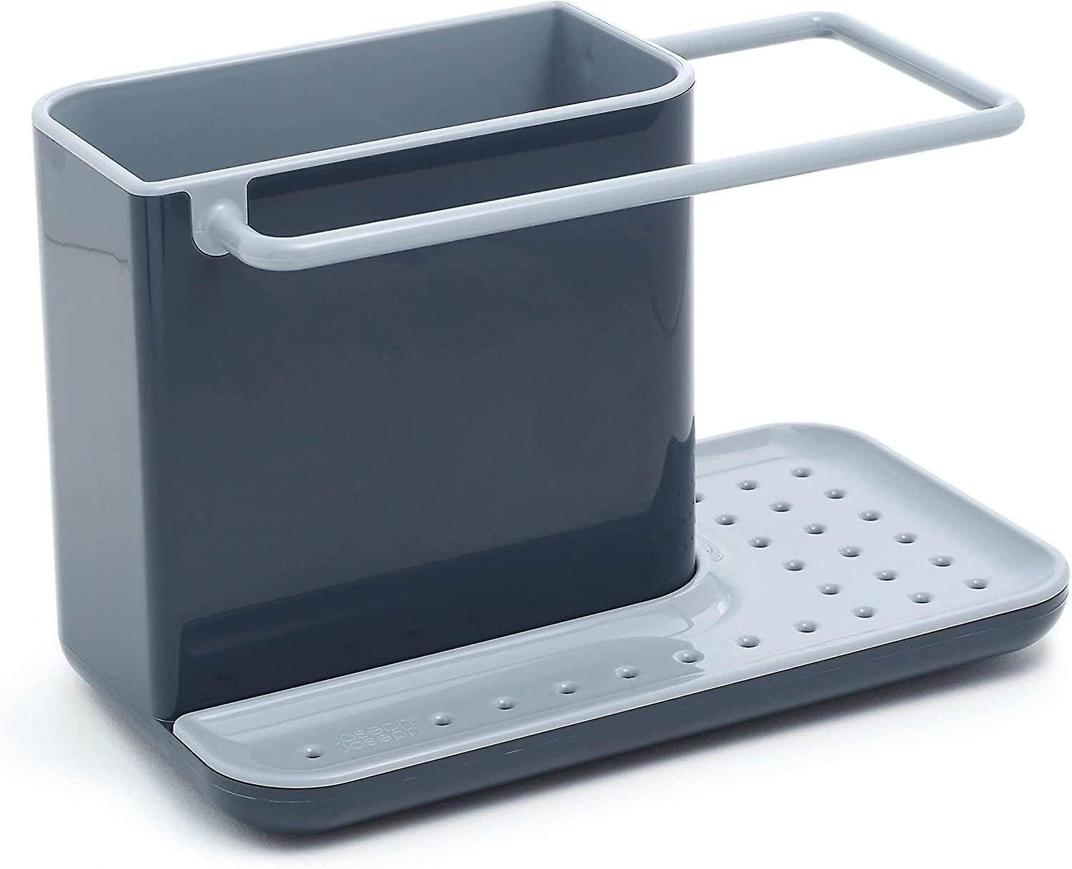 holder for sponge, brush, dishwashing liquid, and dishcloth, removable, normal size, Grey, 11*21*13.5cm