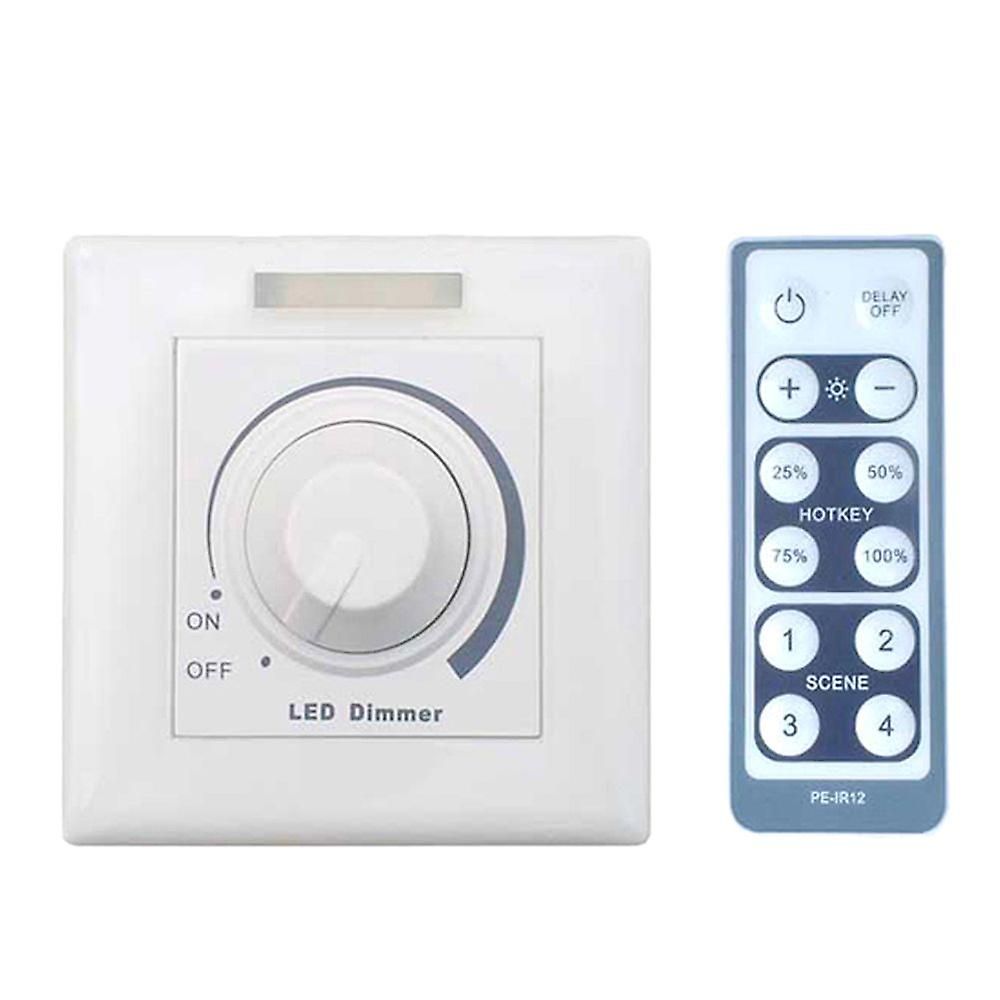 0/1-10v Ir Control Led Touch Switch Panel Stepless Controller Led Dimmer