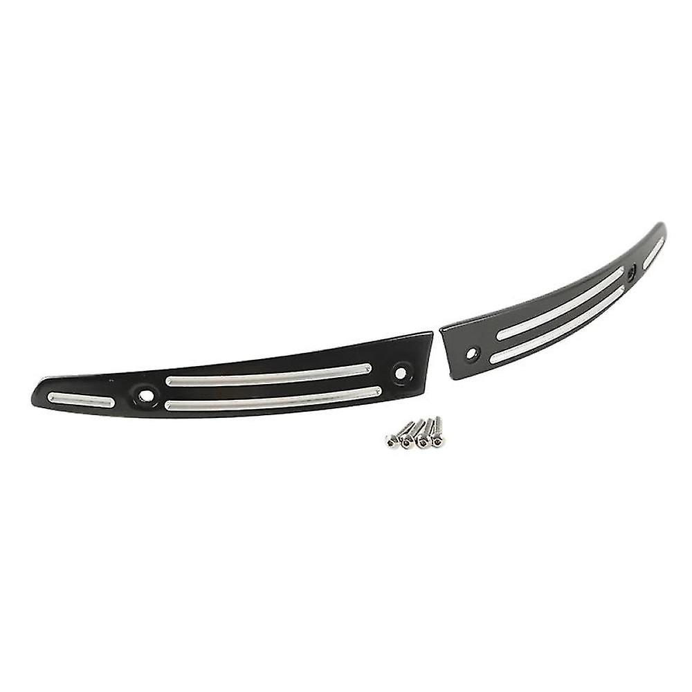 Black Split Windshield Side Trim For Touring Road Glide Fltr 2015-2020