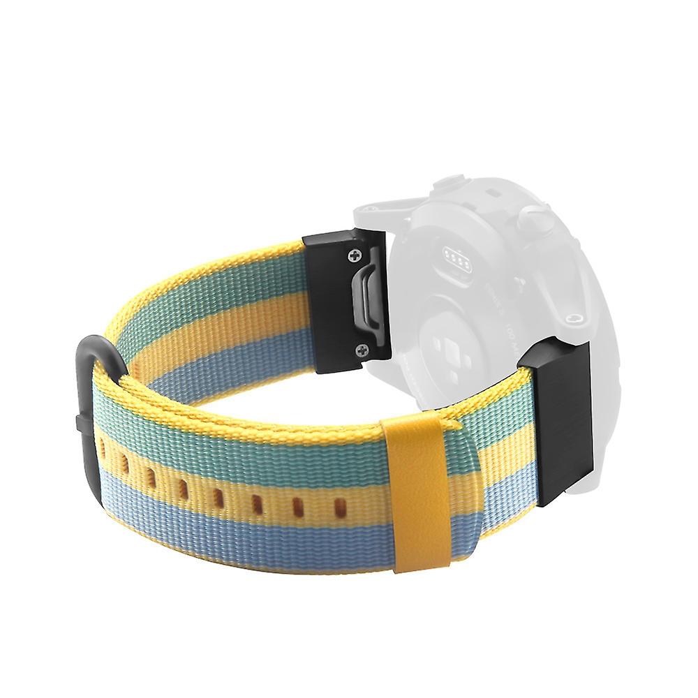 For Garmin Fenix 5 Nylon Watchband