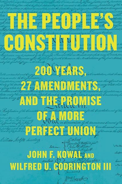 The Peoples Constitution by Wilfred U. Codrington III Hardback Book