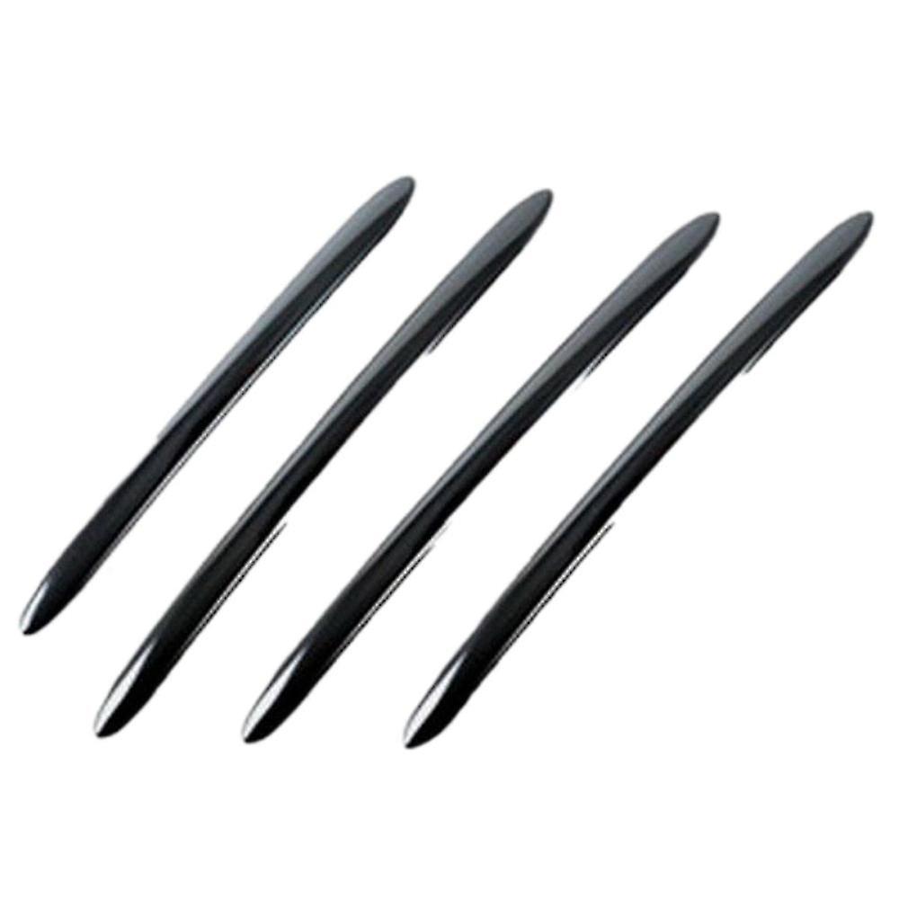 Black Side Door Handle Cover Stripe Trim For 5 Series F10 F18 F11 2011-2017
