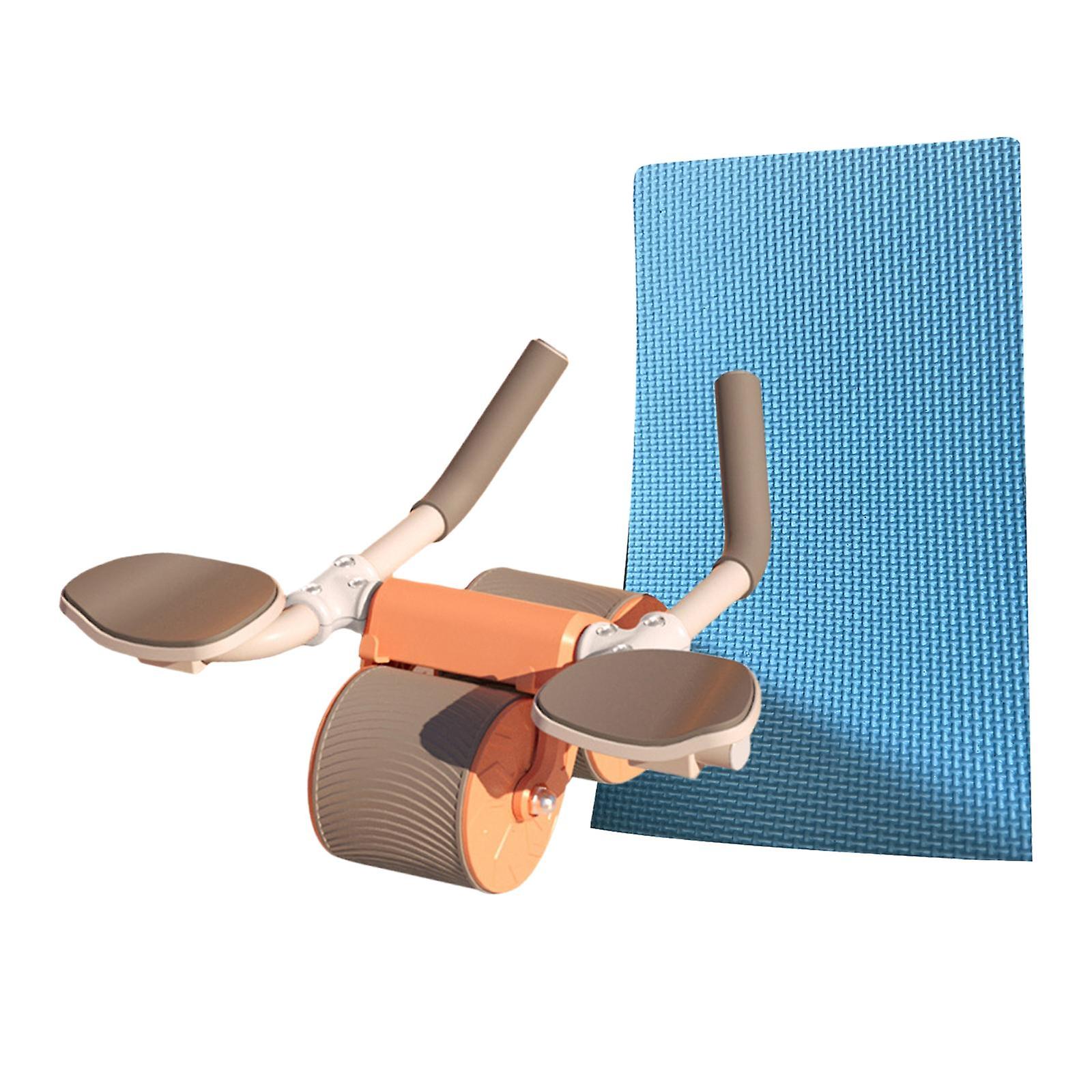 Professional Abdominal Roller Wheel for Equipment Abdominal Core Trainer Exercise Orange