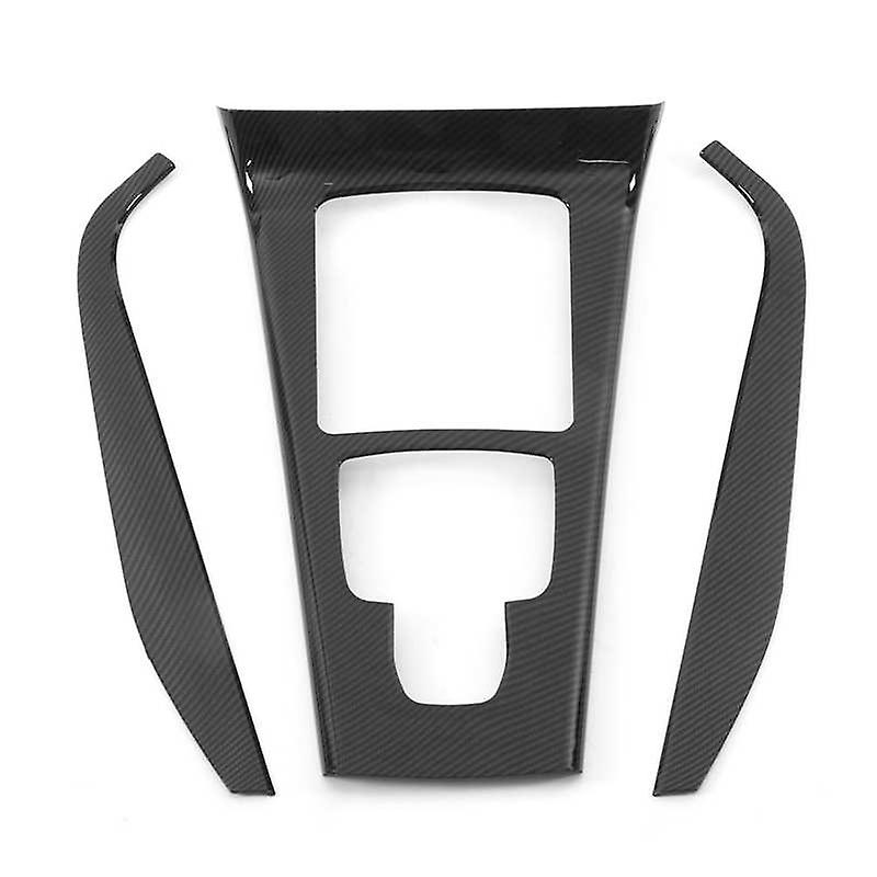 Center Control Panel Sticker Side Cover Trim Set Carbon Fiber Style Replacement For Mercedes Benz A Class W177 2018+ Automotive
