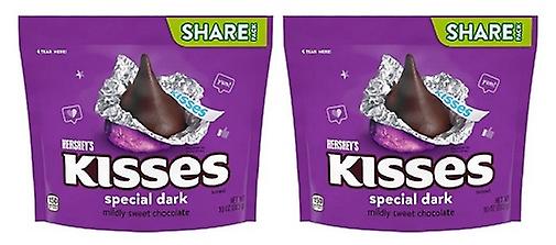 Hershey's Kisses Special Dark Chocolate Candy 2 Pack