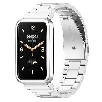 For Xiaomi Mi Band 7 Pro 3 Beads Stainless Steel Strap Replacement Wrist Band with Watch Case