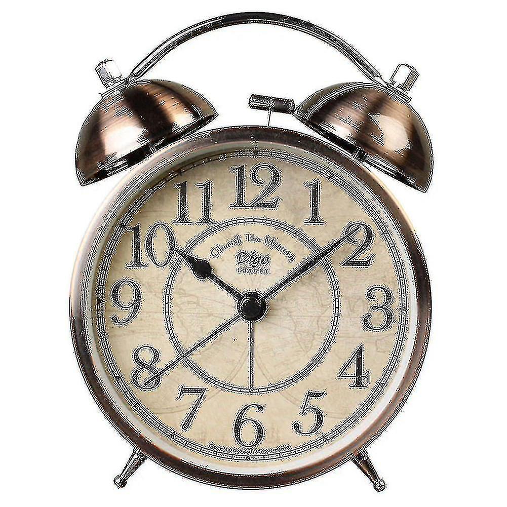 Loud Desktop Alarm Clock Retro Small Clock Desktop Clock Ornament
