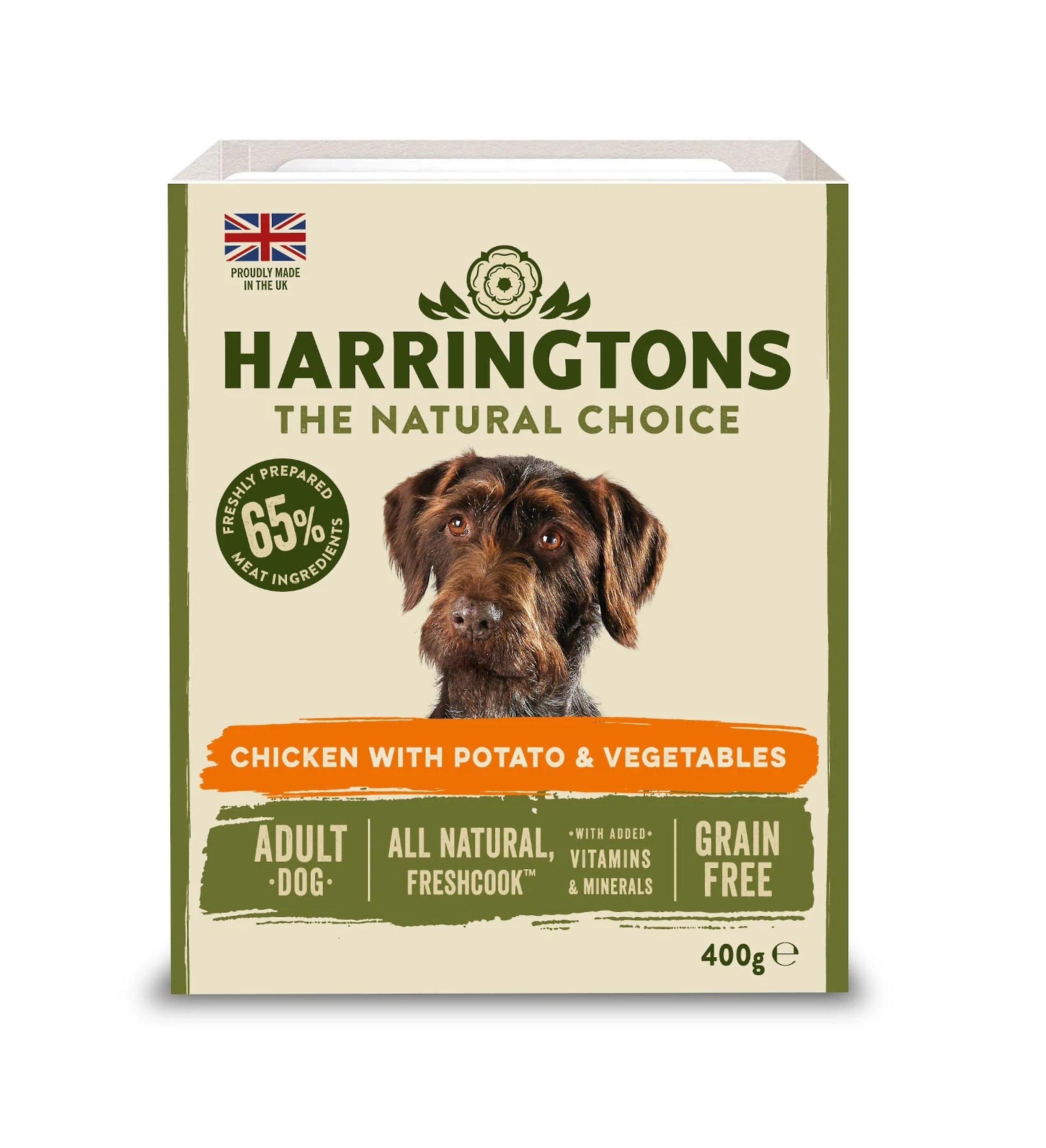 Harringtons Complete Wet Dog Food Chicken and Potato 4 x 400g