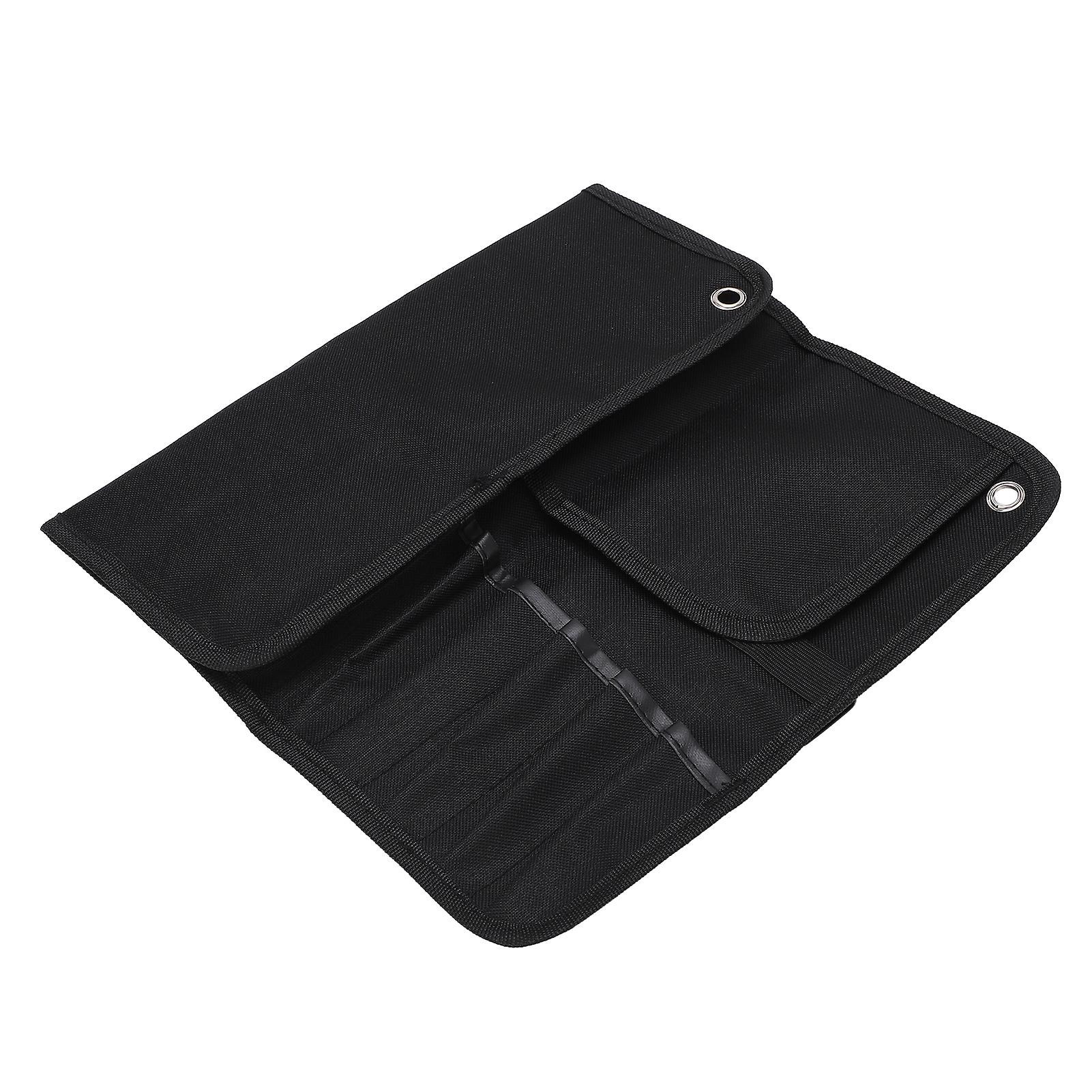 Multifunction Black 600D Oxford Cloth Folding Tool Bag 32x16cm