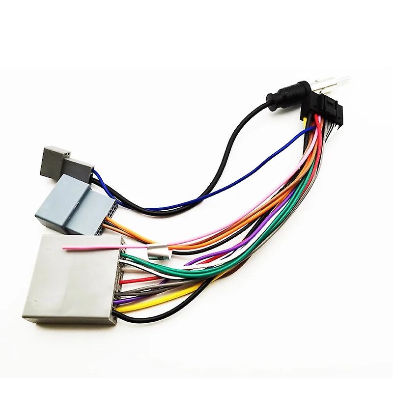 16 PIN Car Android Radio Wiring Harness connector For Honda Civic CRV 2006-2009