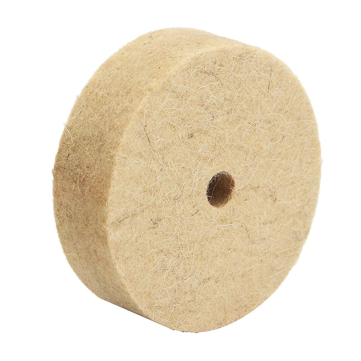 80Mm Wool Polishing Wheel Buffing Wool Felt Polisher Disc