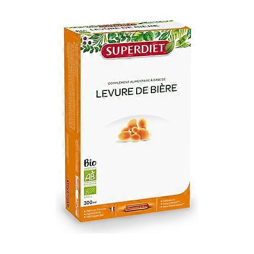 Organic brewer's yeast 20 bulbs