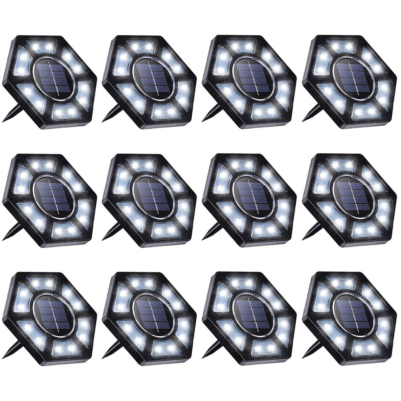Solar Powered Ground Light Stylish Garden Decorative Lamp for Lawns Courtyards