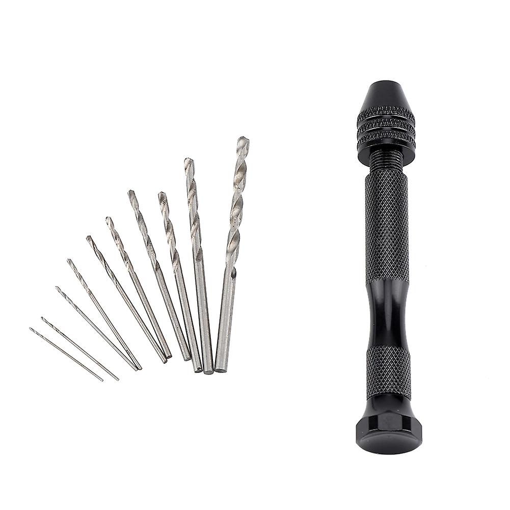 Hand Twist Drill Bit Set with Drill Bits, Hand Held Rotary Drilling Tool for Wood Plastic, for DIY Crafts #1