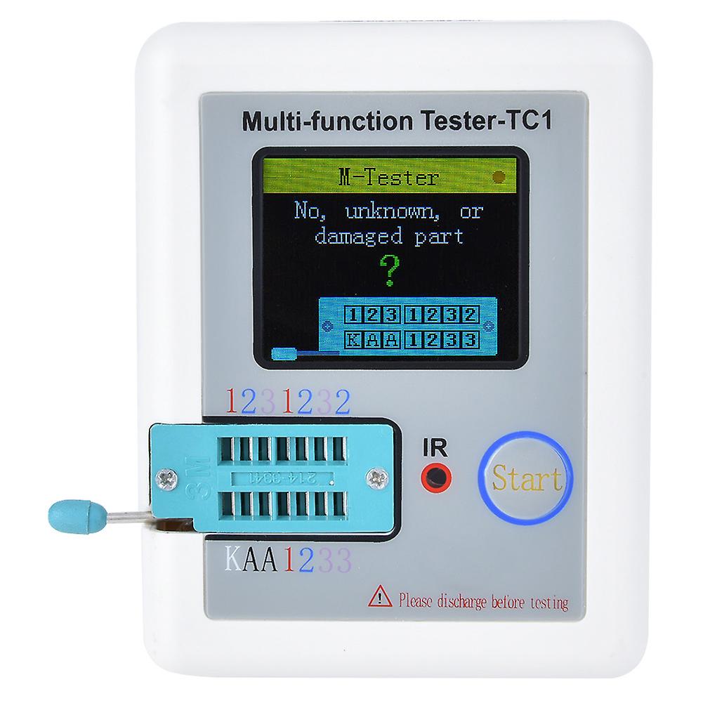 Portable Multifunction Full Color Graphics Display Diode Triode Capacitor Transistor Tester