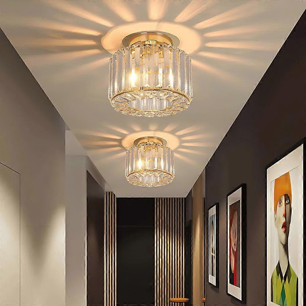 Luxury Crystal Aura Ceiling Fixture